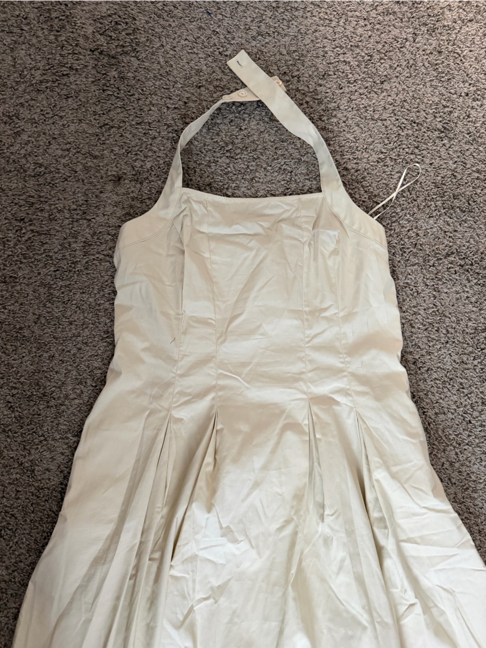 Beautiful Cream dress - Lightweight Everyday Style